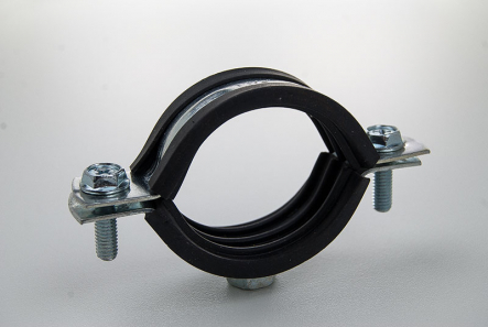 Bossed Clamp 47-51mm Spannbereich / with rubber insert