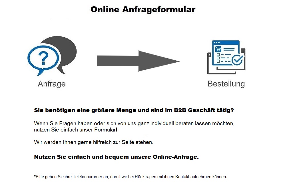 Anfrage Formular