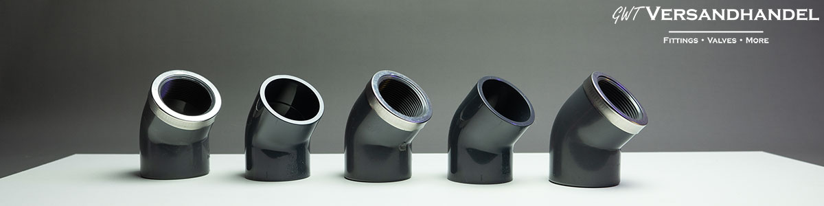 PVC Elbow 45 degrees Pool