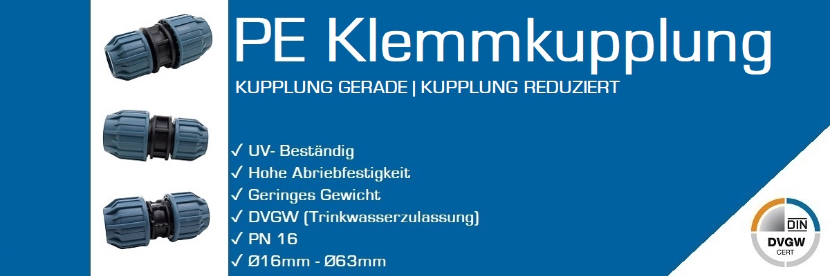 PE Klemmpupplung