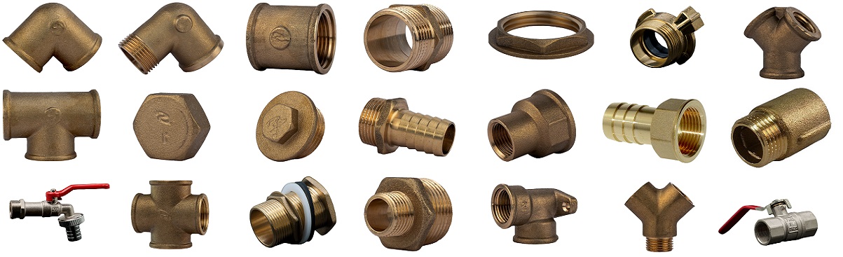 DIYCUT Messing T-Stück 1/2 Zoll - Hochdruck T-Verbinder Für Wasserleitungen & Heizung, 2 Stück