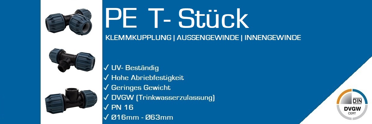 PE / PP T-STÜCKE