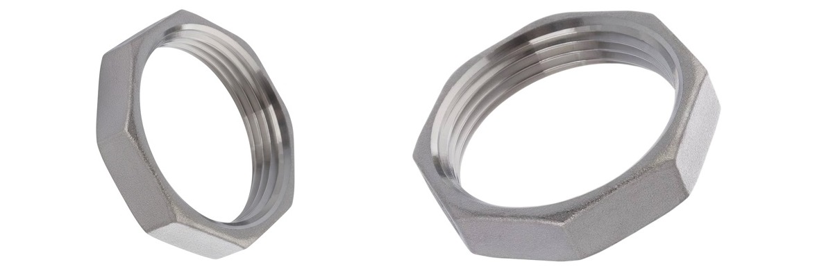 Edelstahl Gewindefittings - Edelstahl Gegenmutter Kontermutter