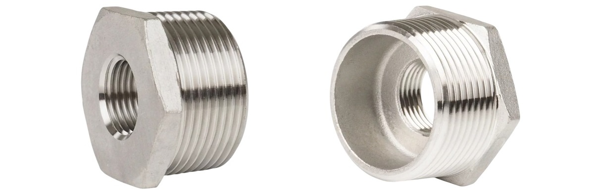 Edelstahl Gewindefittings - Edelstahl Reduzierstück
