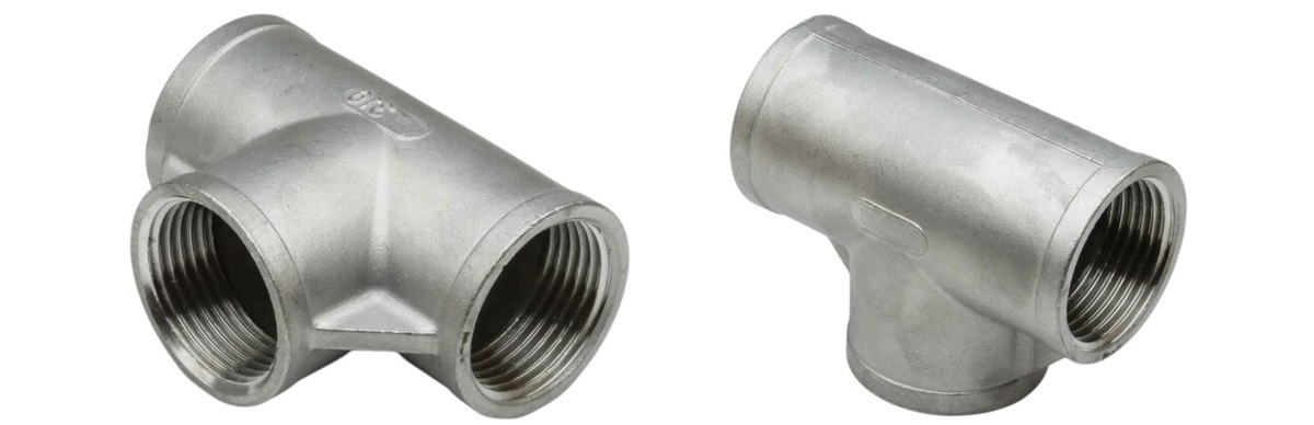 Edelstahl Gewindefittings - Edelstahl T-Stücke