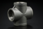 Preview: Stainless Steel Crosspiece - 1/4 Inch / 4x Female Thread