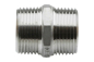 Preview: Edelstahl Doppelnippel Aussengewinde x Aussengewinde