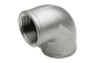Preview: Edelstahl Winkel 90 Grad Innengewinde x Innengewinde