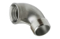 Preview: Edelstahl Winkel 90 Grad Innengewinde x Aussengewinde