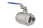 Preview: Edelstahl Kugelhahn voller Durchlass
