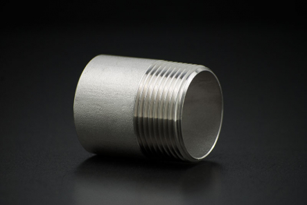 Edelstahl Anschweißnippel - 1 1/4 Zoll x 50mm / Aussengewinde x Länge