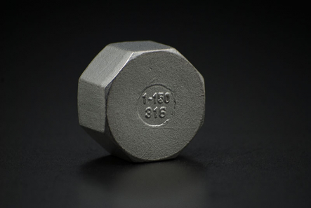 Stainless Steel Cap - 3/4 Inch / Female Thread