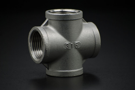 Stainless Steel Crosspiece - 1 1/2 Inch / 4x Female Thread
