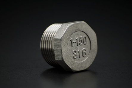 Stainless Steel Plug - 1 Inch / Male Thread