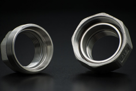 Stainless Steel Union Coupler Conical - 1 1/4 Inch / Female Thread x Female Thread