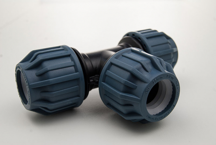 PE T-Piece (Coupling x Coupling x Coupling) - 32mm x 32mm / PN16