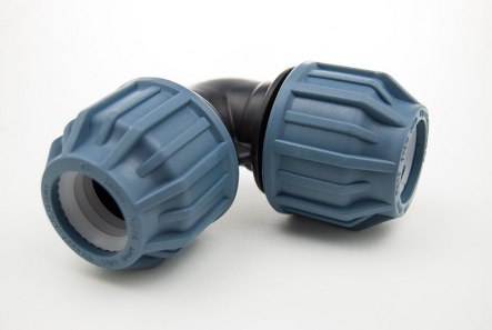 PE Elbow 90 degree  (Coupling x Coupling) - 50mm x 50mm / P16