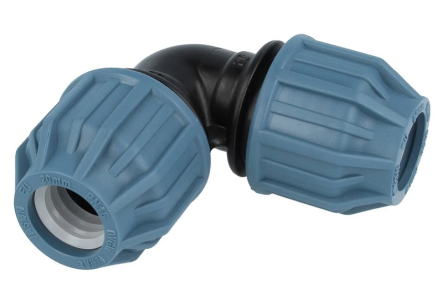 PP-Klemmverbinder T-Stück 90° – 32mm X 1" X 32mm, Trinkwasserzertifiziert Für PE-Rohre