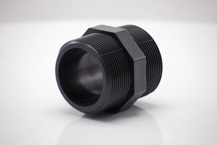 PVC Nippel - 2 Inch x 2 Inch / Male Thread x Male Thread