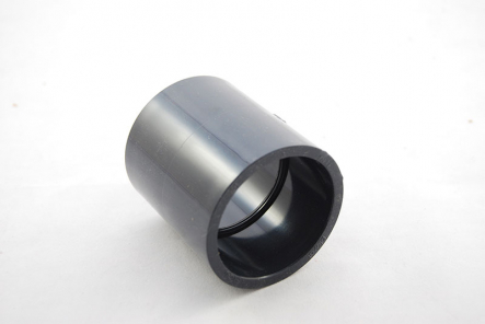 PVC Socket - 50mm / Glue Socket x Glue Socket