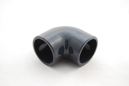 PVC Elbow 90 Degree - 90mm x 90mm / Glue Socket x Glue Socket