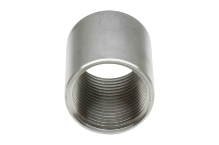 Preview: Edelstahl Muffe Innengewinde Gewindemuffe
