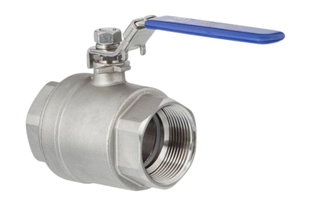 Preview: Edelstahl Kugelhahn voller Durchlass