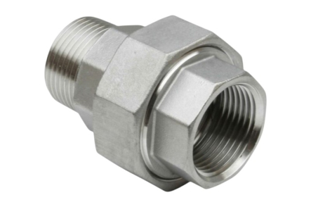 Preview: Edelstahl Verschraubung konisch dichtend