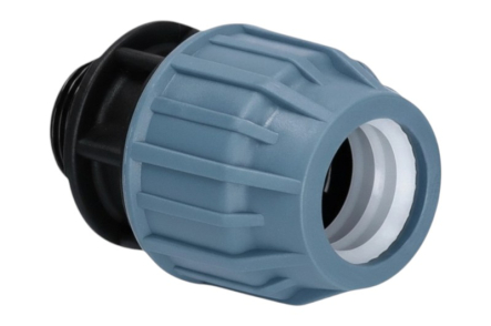 PP Klemmverbinder mit Aussengewinde