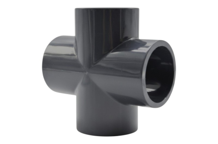 PVC-U Kreuzstück 4x Klebemuffe 50mm