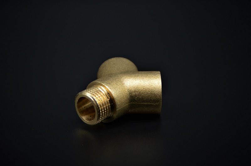 6x4 & G1/4'' Vernickeltes Messing Banjo T-Stück Aufsteckfitting mit O-Ring