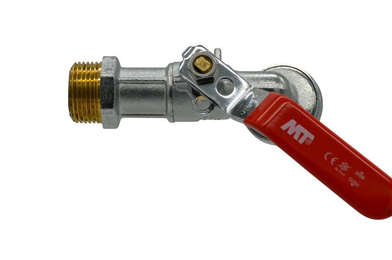 Lot Of 10 – 1/2 Inch Full Port Sweat (CXC) Brass Ball Valve – Unbranded