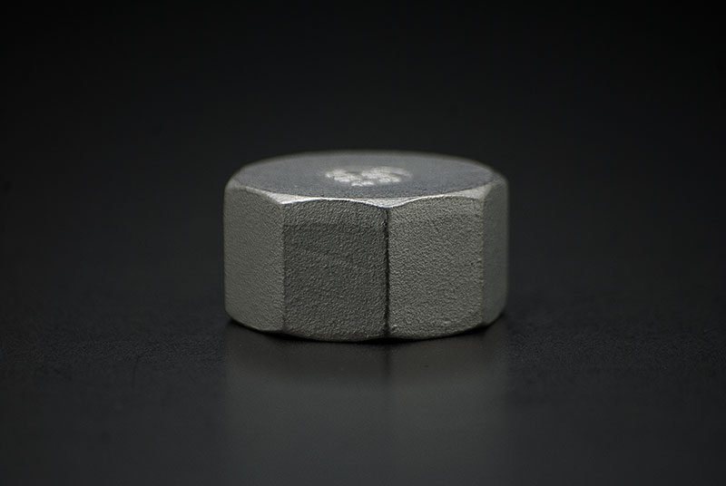 Stainless Steel Cap - 1/2 Inch / Female Thread