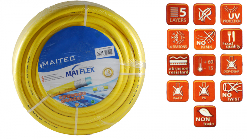 Garden hose 5-ply, water hose, premium hose