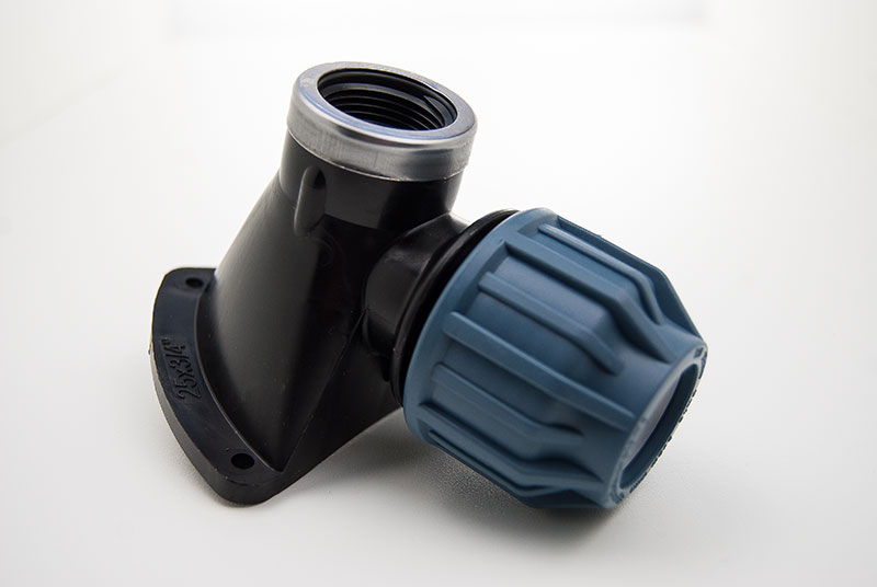 PE Wallboard (Coupling x Female Thread) - 20mm x 1/2 Inch / PN16