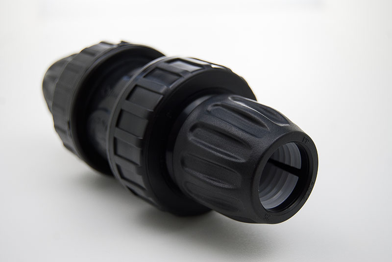 PE Check Valve Coupling x Coupling - 63mm x 63mm / PN10