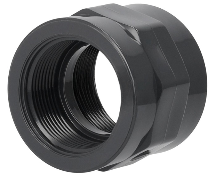 Produktbild von PVC-Rohrverschlusskappe Mit Innengewinde – 40 Mm, Weiß, Für Abfluss- Und Wasserrohre, Reparatur Und Änderung