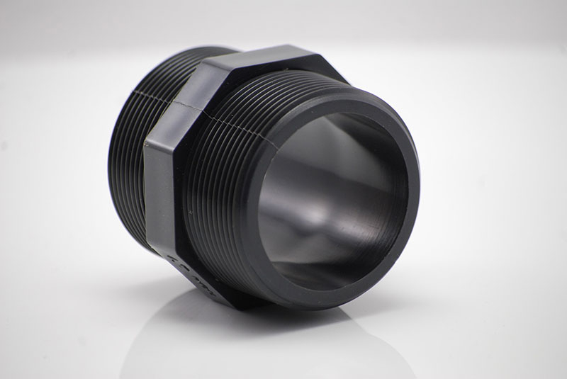 PVC Nippel - 2 Inch x 2 Inch / Male Thread x Male Thread