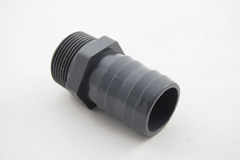 PVC Hose Nozzle - 50mm x 1 1/2 Inch / Male Thread
