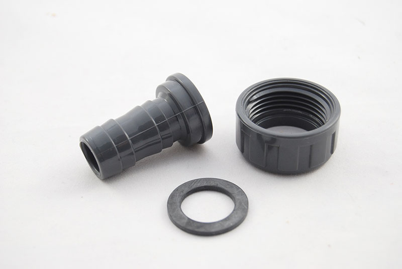 PVC Schlauchtülle - 20mm x 3/4 Zoll / Innengewinde (Überwurfmutter)