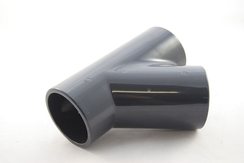 PVC T-Stueck 45 Grad