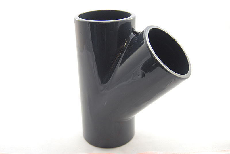 PVC T-Stueck 45 Grad