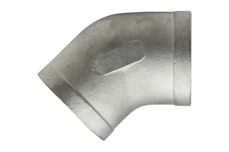 Edelstahl Winkel 45 Grad Innengewinde x Innengewinde