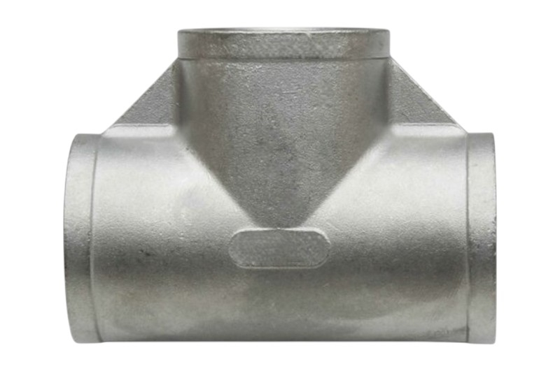 Edelstahl T-Stück 3fach Innengewinde