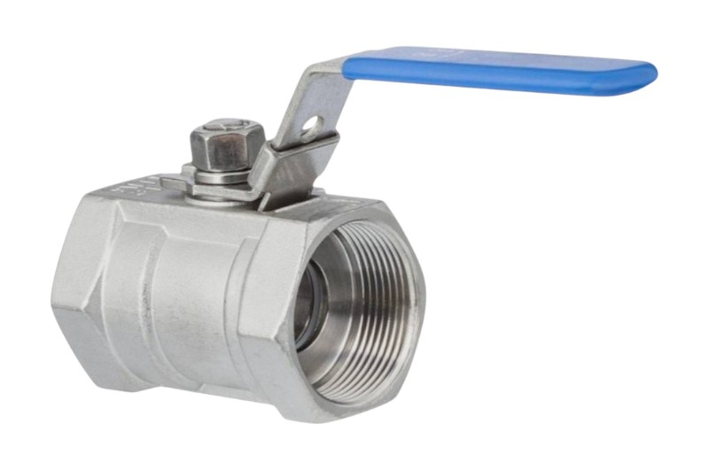 Edelstahl Kugelhahn Einteilig