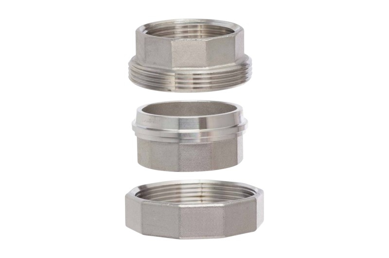 Edelstahl V4A Verschraubung konisch dichtend