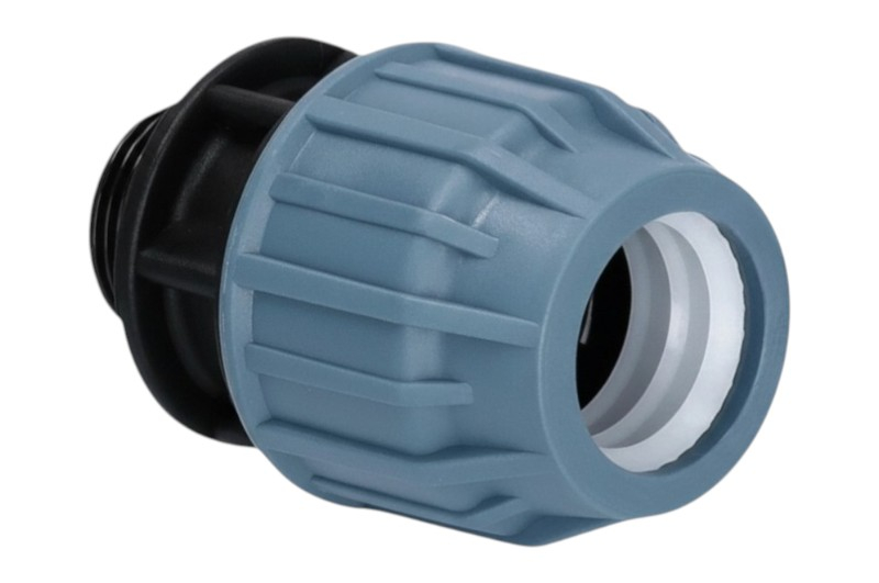 PP Klemmverbinder mit Aussengewinde