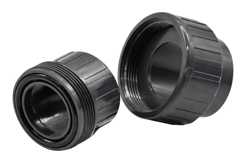 PVC-U Verschraubung beidseitig Klebemuffe 16mm